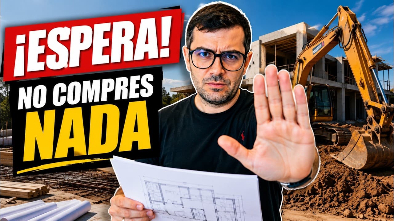 Miniatura del video de El Arqui Diego: Si vas a construir una casa en 2026, mira esto antes de gastar un solo peso